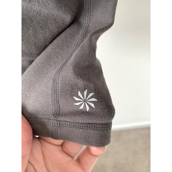 Athleta Full Length Grey High Rise Athletic Leggings Size Medium - Picture 8 of 10